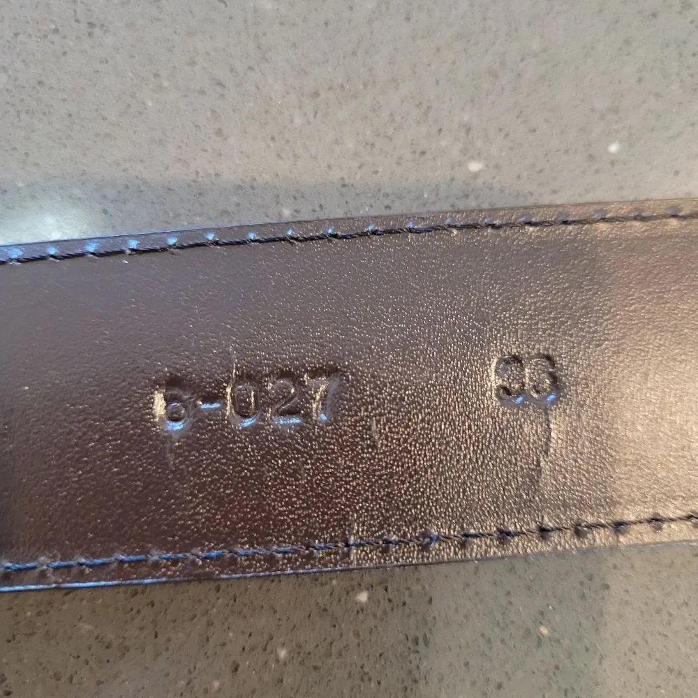 Stacy Adam's  sz 38 genuine leather belt